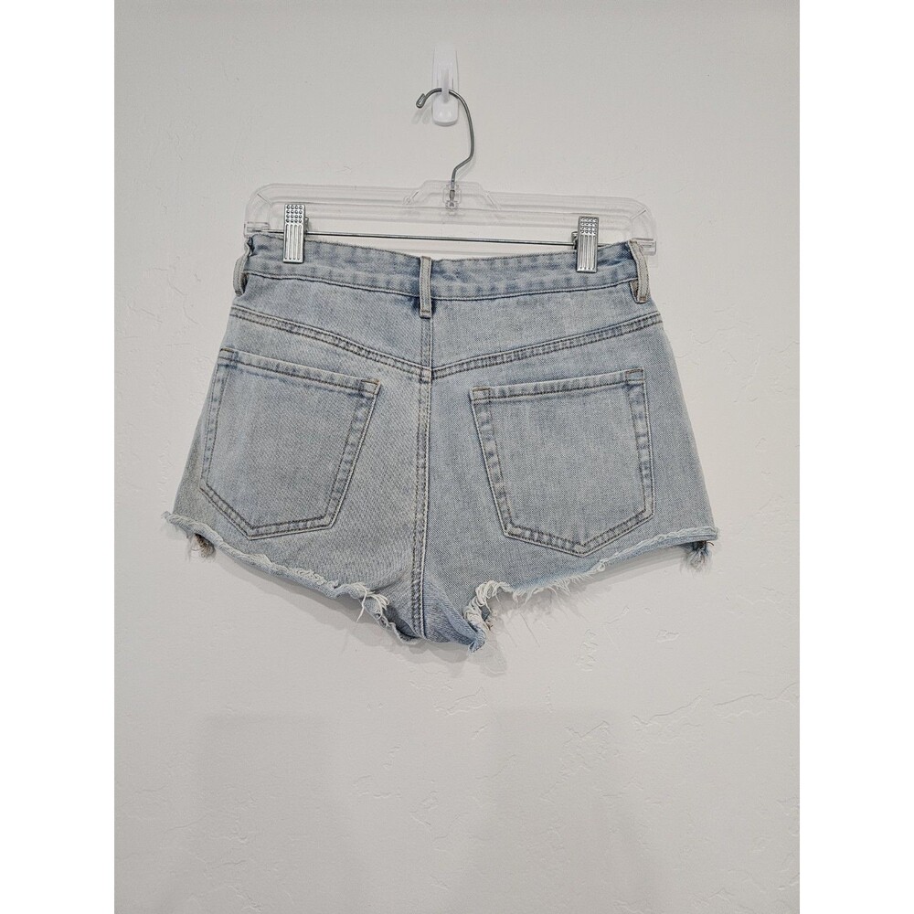 Pacsun Women's High Rise Festival Cut-Off Demin Short Size 25 - Picture 3 of 8